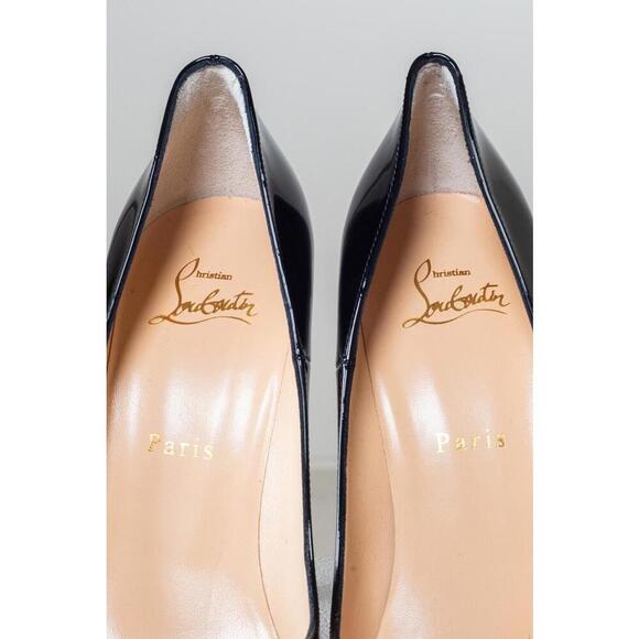 Christian Louboutin Black So Kate 120 Patent Pumps - Picture 8 of 9